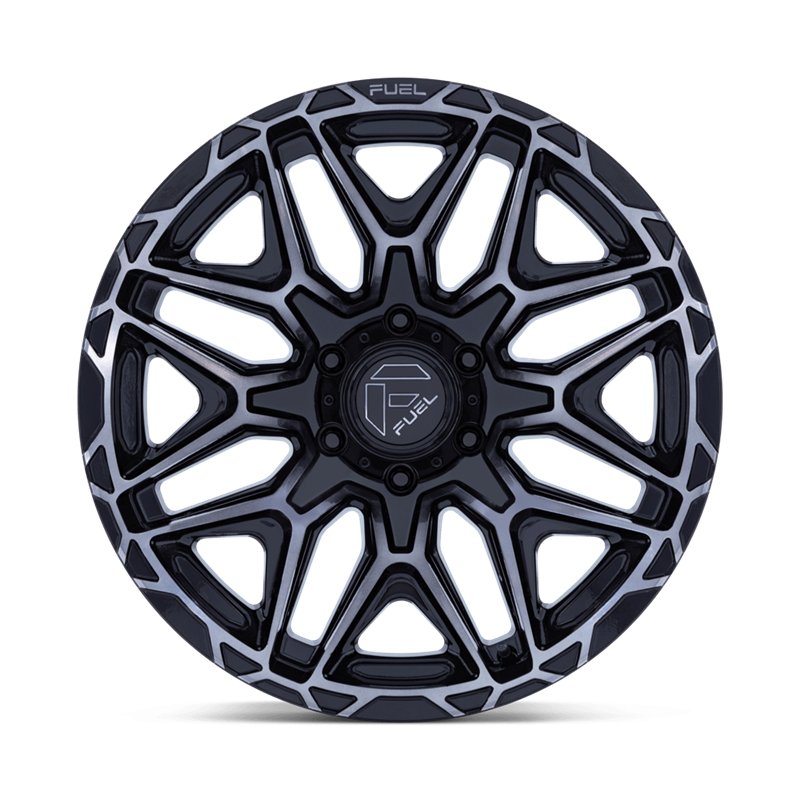Fuel Off-Road | FC885 INJECTOR 20x9.0 ET1 - GLOSS BLACK MACHINED FACE W/ DARK TINT