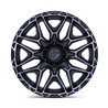 Fuel Off-Road | FC885 INJECTOR 20x9.0 ET1 - GLOSS BLACK MACHINED FACE W/ DARK TINT