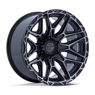 Fuel Off-Road | FC885 INJECTOR 22x9.0 ET1 - GLOSS BLACK MACHINED FACE W/ DARK TINT