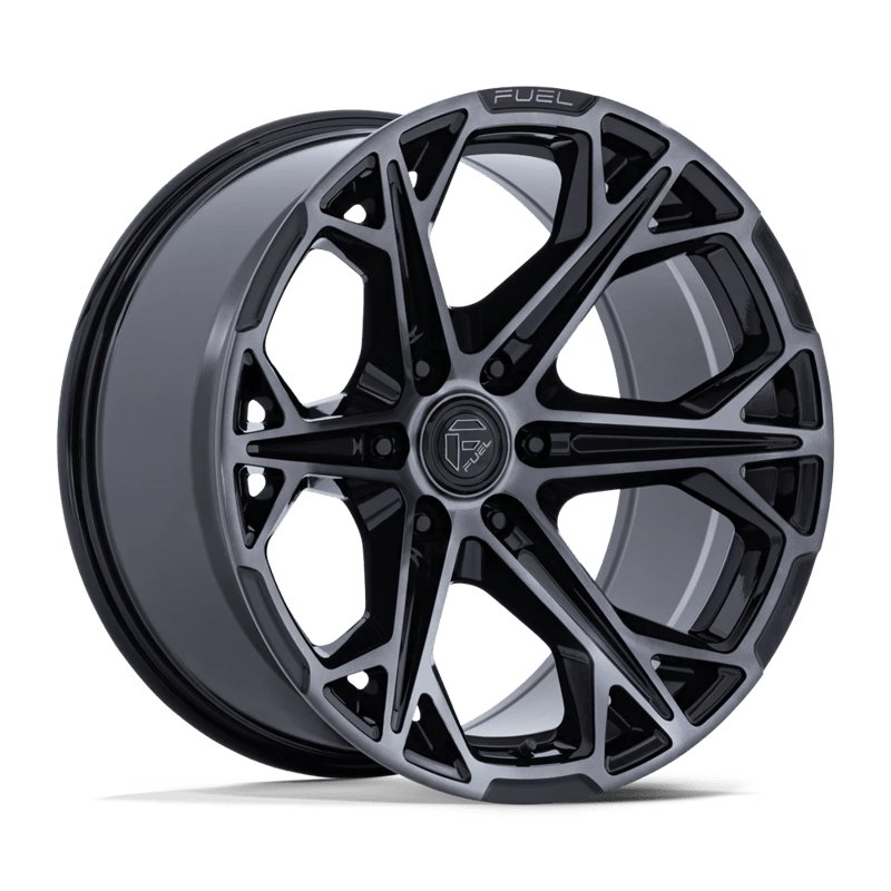 Fuel Off-Road | FC886 HAMMERHEAD 20x10.0 ET-18 - GLOSS BLACK DARK TINTED CLEAR