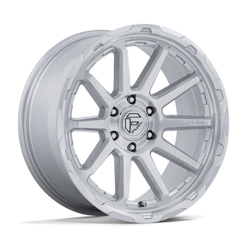 Fuel Off-Road | FC887 CIRCUIT 20x10.0 ET-18 - GLOSS SILVER W/ MACHINED FACE