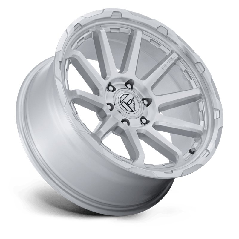 Fuel Off-Road | FC887 CIRCUIT 22x9.0 ET1 - GLOSS SILVER W/ MACHINED FACE