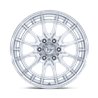 Fuel Off-Road | FC888 REVOLT 20x9.0 ET1 - HYPER SILVER W/ MACHINED FACE
