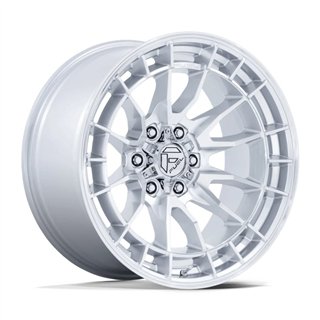Fuel Off-Road | FC888 REVOLT 20x9.0 ET1 - HYPER SILVER W/ MACHINED FACE