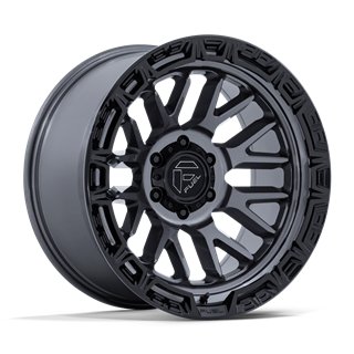 Fuel Off-Road | FC890 RAIL 17x9.0 ET1 - GLOSS GUNMETAL W/ GLOSS BLACK LIP