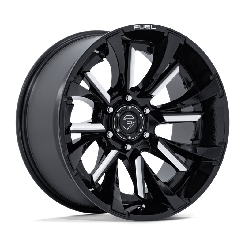 Fuel Off-Road | FC895 TANTRUM 22x10.0 ET10 - GLOSS BLACK MILLED