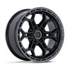 Fuel Off-Road | FC896 HEATHEN 20x9.0 ET20 - GLOSS BLACK W/ GUNMETAL LIP