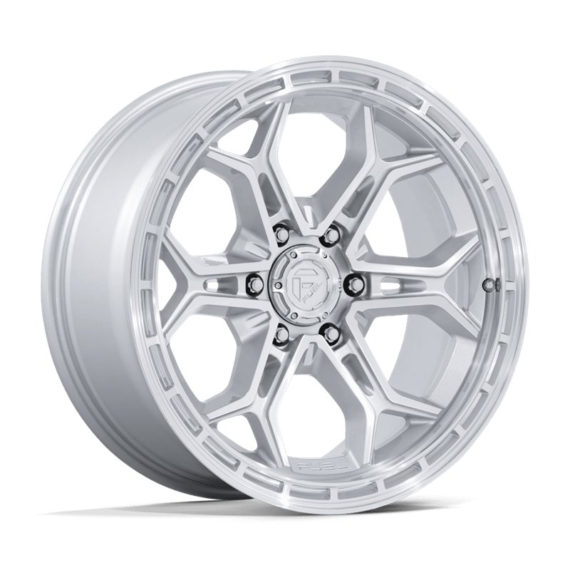 Fuel Off-Road | FC896 HEATHEN 20x9.0 ET20 - GLOSS SILVER W/ MACHINED FACE