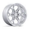 Fuel Off-Road | FC896 HEATHEN 20x9.0 ET20 - GLOSS SILVER W/ MACHINED FACE