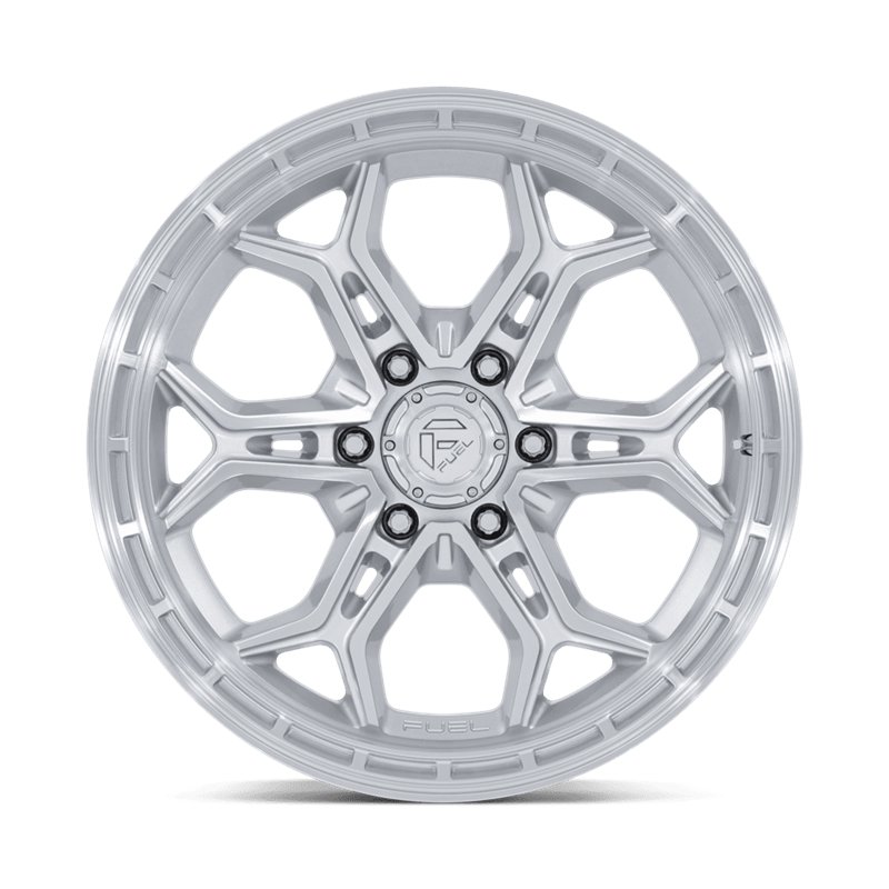 Fuel Off-Road | FC896 HEATHEN 20x9.0 ET20 - GLOSS SILVER W/ MACHINED FACE