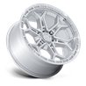 Fuel Off-Road | FC896 HEATHEN 20x9.0 ET1 - GLOSS SILVER W/ MACHINED FACE