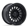 Fuel Off-Road | FC897 HAVOC 18x9.0 ET1 - MATTE BLACK W/ GLOSS BLACK LIP