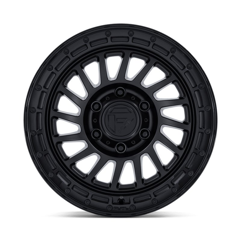 Fuel Off-Road | FC897 HAVOC 18x9.0 ET12 - MATTE BLACK W/ GLOSS BLACK LIP
