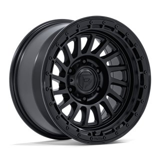 Fuel Off-Road | FC897 HAVOC 20x9.0 ET1 - MATTE BLACK W/ GLOSS BLACK LIP
