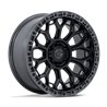 Fuel Off-Road | FC901 TALON 20x9.0 ET20 - GLOSS BLACK W/ GUNMETAL LIP