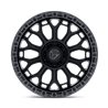 Fuel Off-Road | FC901 TALON 20x9.0 ET20 - GLOSS BLACK W/ GUNMETAL LIP