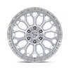 Fuel Off-Road | FC901 TALON 17x8.5 ET25 - GLOSS SILVER W/ MACHINED FACE