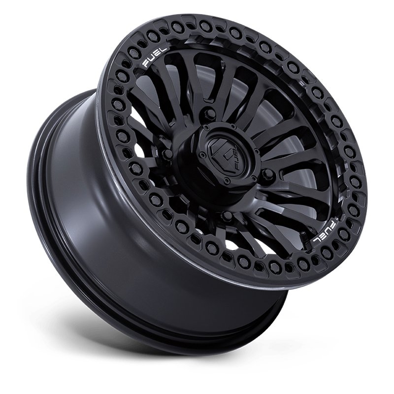 Fuel Off-Road | FV125 RINCON UTV BEADLOCK 15x7.0 ET10 - BLACKOUT