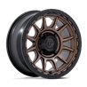 Fuel Off-Road | FV866 PISTON UTV 15x7.0 ET10 - MATTE BRONZE W/ MATTE BLACK LIP