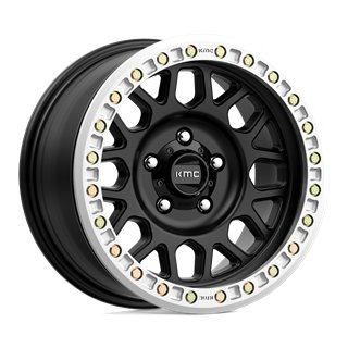 KMC | KM234 GRENADE DESERT BEADLOCK 20x9.0 ET-12 - SATIN BLACK