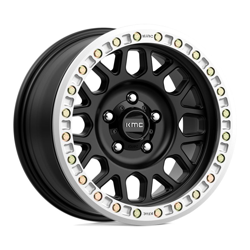KMC | KM234 GRENADE DESERT BEADLOCK 20x9.0 ET-12 - SATIN BLACK
