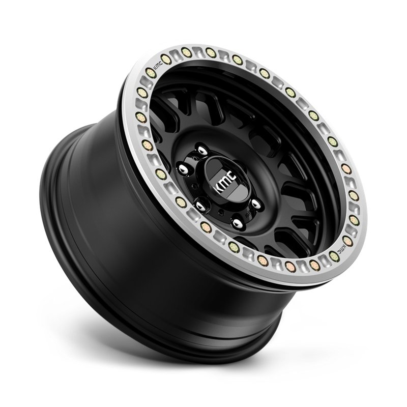 KMC | KM234 GRENADE DESERT BEADLOCK 17x8.5 ET0 - SATIN BLACK