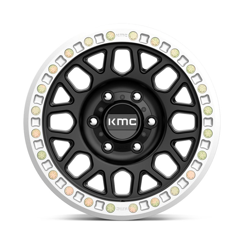KMC | KM234 GRENADE DESERT BEADLOCK 17x8.5 ET0 - SATIN BLACK