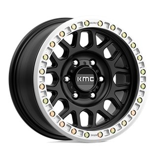 KMC | KM234 GRENADE DESERT BEADLOCK 17x8.5 ET0 - SATIN BLACK