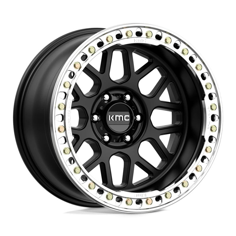 KMC | KM235 GRENADE CRAWL BEADLOCK 20x10.0 ET-48 - SATIN BLACK