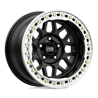 KMC | KM235 GRENADE CRAWL BEADLOCK 18x9.0 ET10 - SATIN BLACK