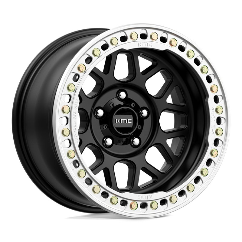 KMC | KM235 GRENADE CRAWL BEADLOCK 18x9.0 ET10 - SATIN BLACK