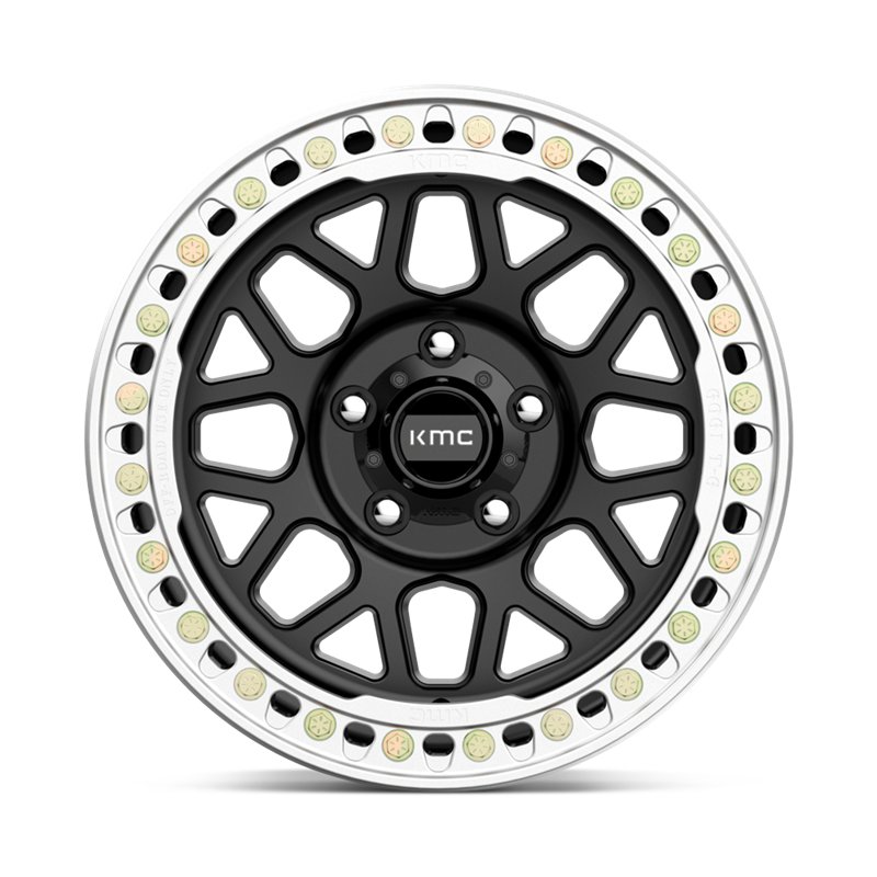 KMC | KM235 GRENADE CRAWL BEADLOCK 18x9.0 ET10 - SATIN BLACK