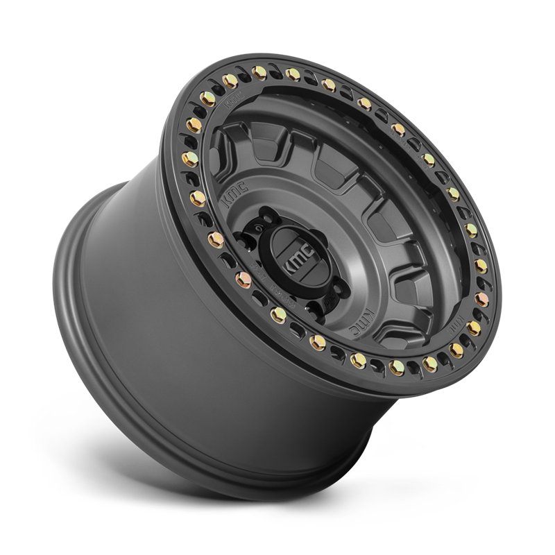 KMC | KM236 TANK BEADLOCK 17x9.0 ET-15 - ANTHRACITE