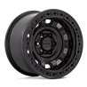 KMC | KM236 TANK BEADLOCK 17x9.0 ET-15 - SATIN BLACK