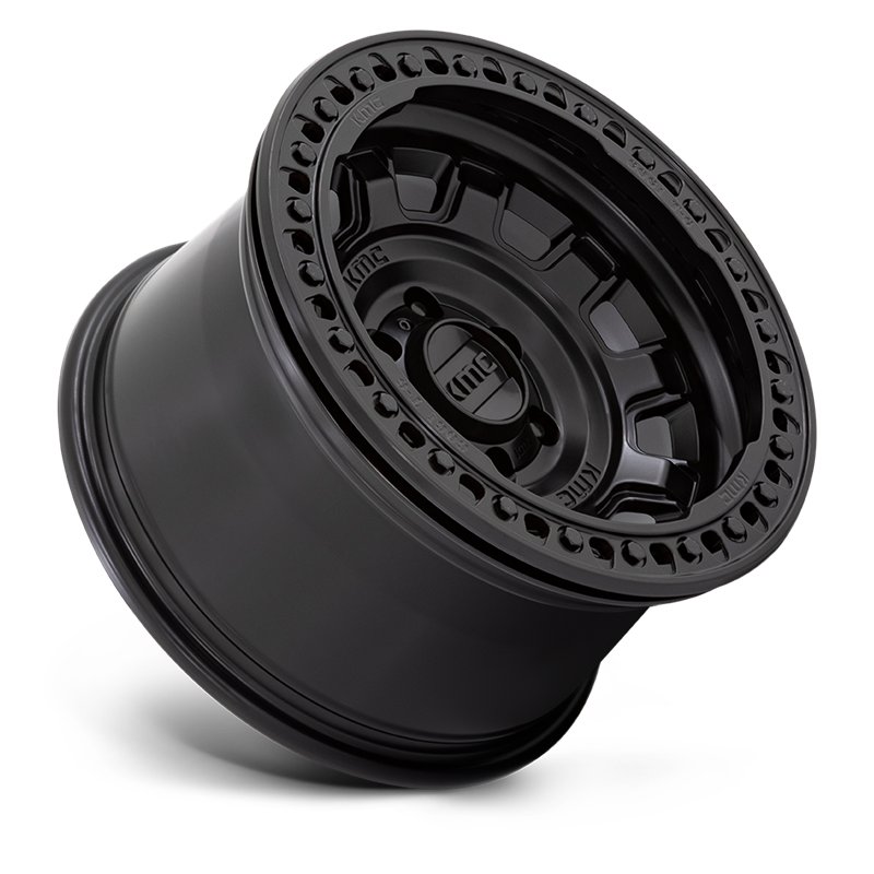 KMC | KM236 TANK BEADLOCK 17x9.0 ET-15 - SATIN BLACK