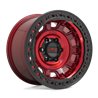 KMC | KM236 TANK BEADLOCK 17x9.0 ET-38 - CANDY RED