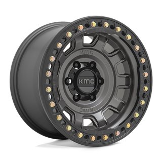 KMC | KM236 TANK BEADLOCK 17x9.0 ET-38 - ANTHRACITE