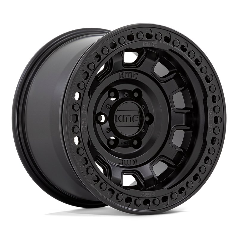 KMC | KM236 TANK BEADLOCK 17x9.0 ET-38 - SATIN BLACK