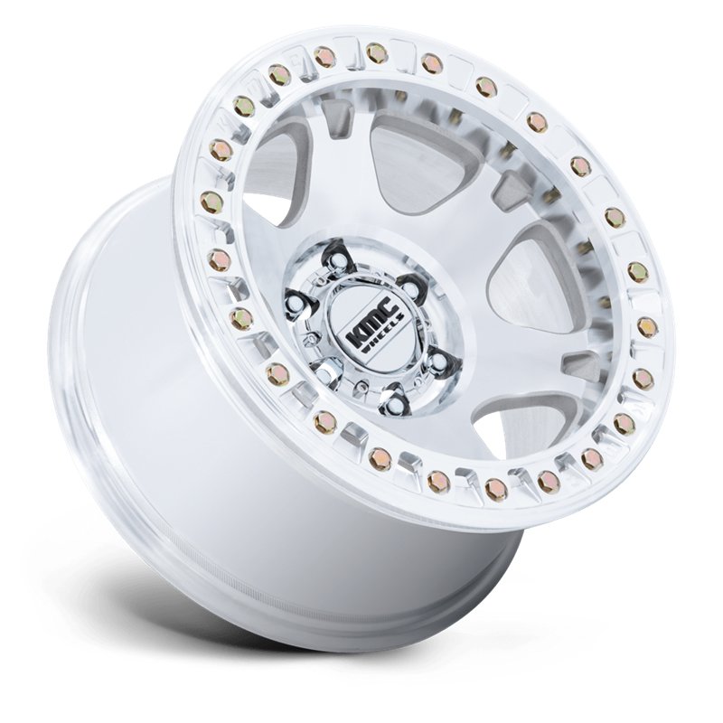 KMC | KM238 VI BEADLOCK 17x9.0 ET-12 - MACHINED