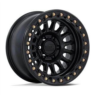 KMC | KM239 IMPACT BEADLOCK 17x9.0 ET1 - MATTE BLACK