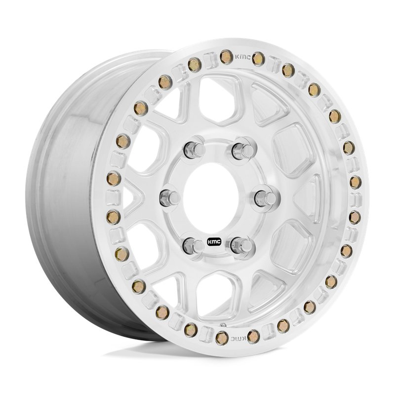 KMC | KM444 MESA FORGED BEADLOCK 17x9.0 ET0 - RAW MACHINED