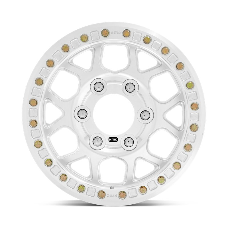KMC | KM444 MESA FORGED BEADLOCK 17x9.0 ET0 - RAW MACHINED