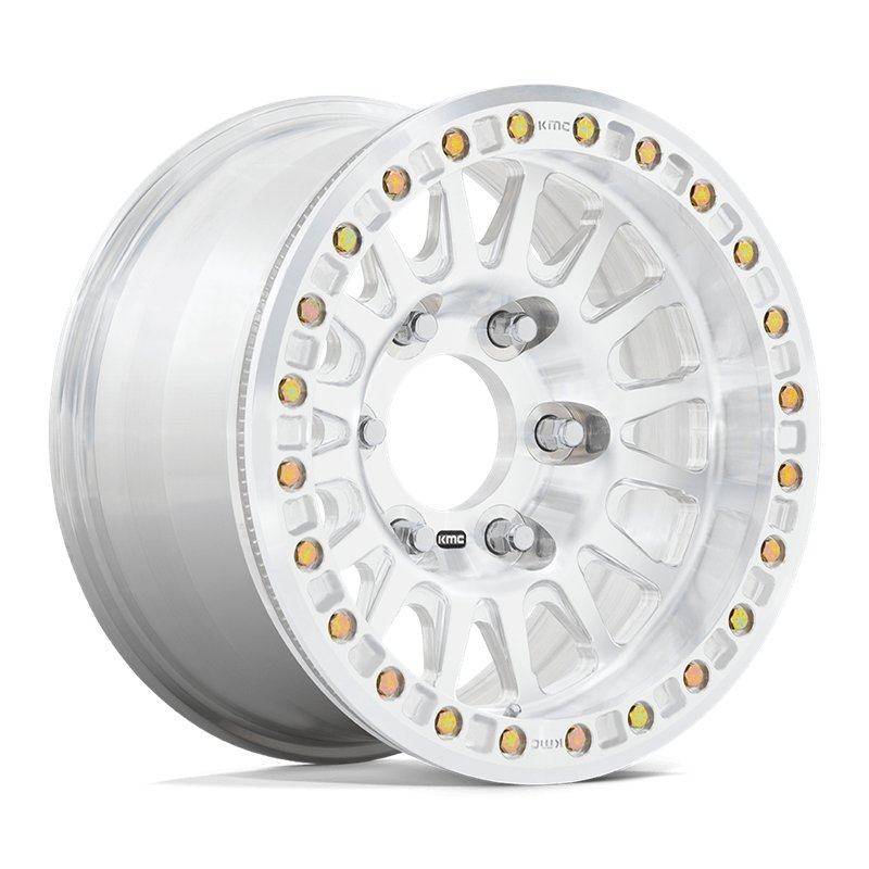 KMC | KM445 IMPACT FORGED BEADLOCK 17x9.0 ET-12 - RAW MACHINED