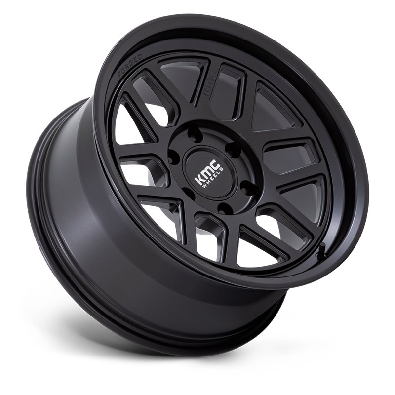 KMC | KM446 MESA FORGED MONOBLOCK 18x9.0 ET0 - SATIN BLACK