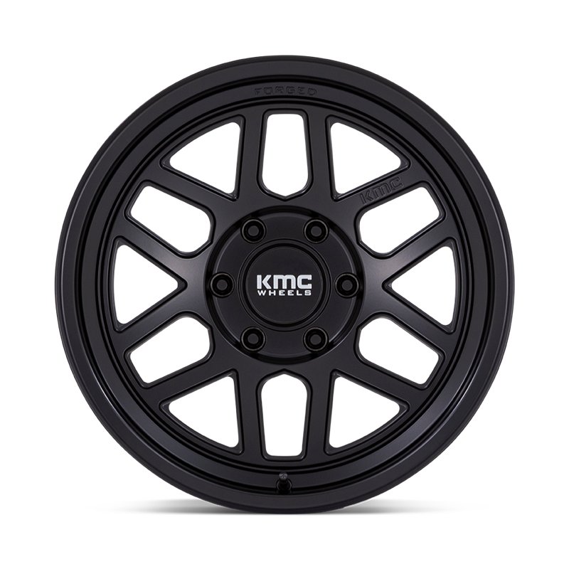 KMC | KM446 MESA FORGED MONOBLOCK 18x9.0 ET0 - SATIN BLACK