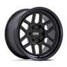 KMC | KM446 MESA FORGED MONOBLOCK 18x9.0 ET-12 - SATIN BLACK