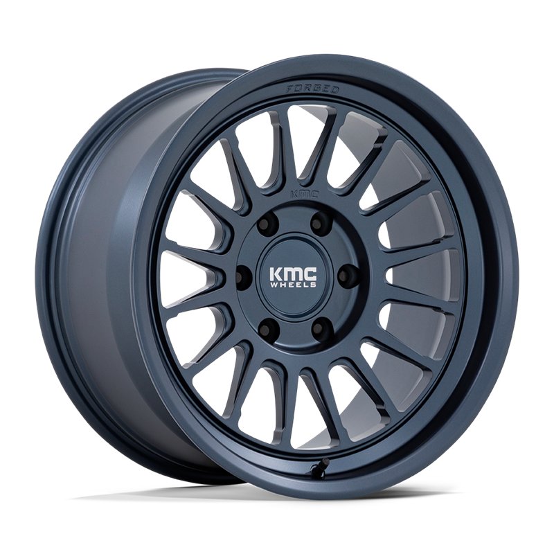 KMC | KM447 IMPACT FORGED MONOBLOCK 17x8.5 ET0 - METALLIC BLUE