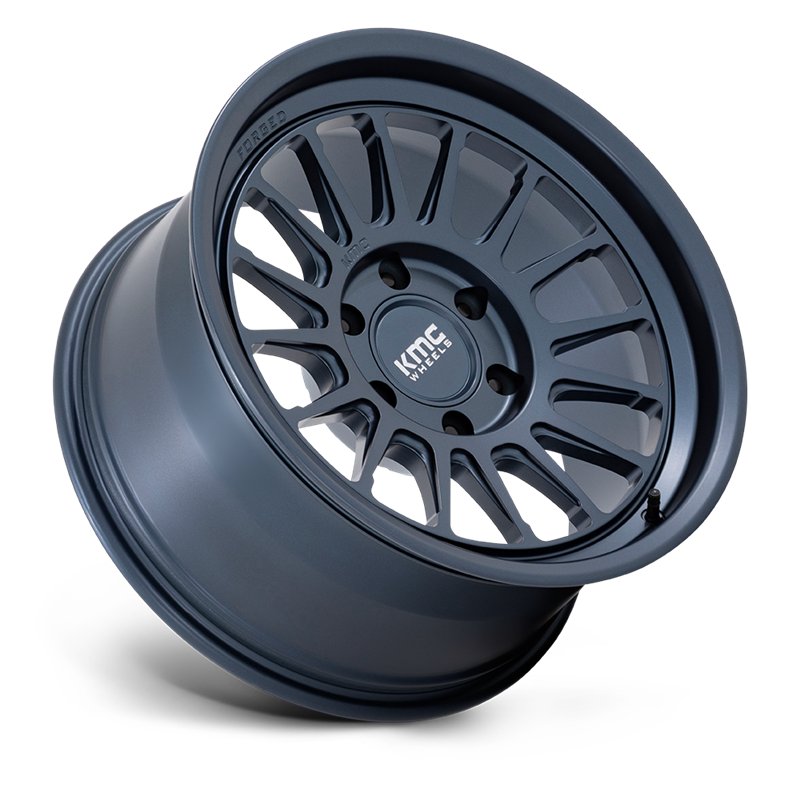 KMC | KM447 IMPACT FORGED MONOBLOCK 18x9.0 ET-12 - METALLIC BLUE