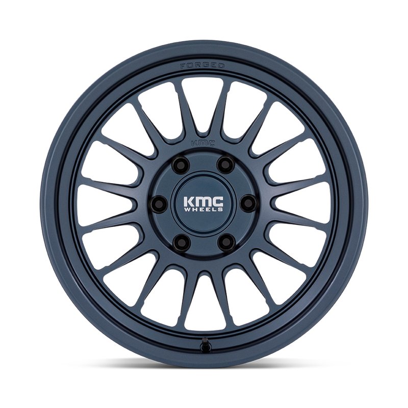 KMC | KM447 IMPACT FORGED MONOBLOCK 18x9.0 ET-12 - METALLIC BLUE