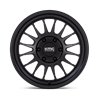 KMC | KM447 IMPACT FORGED MONOBLOCK 18x9.0 ET0 - SATIN BLACK